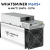 MicroBT Whatsminer M60S+ 208TH - 212TH BTC miner